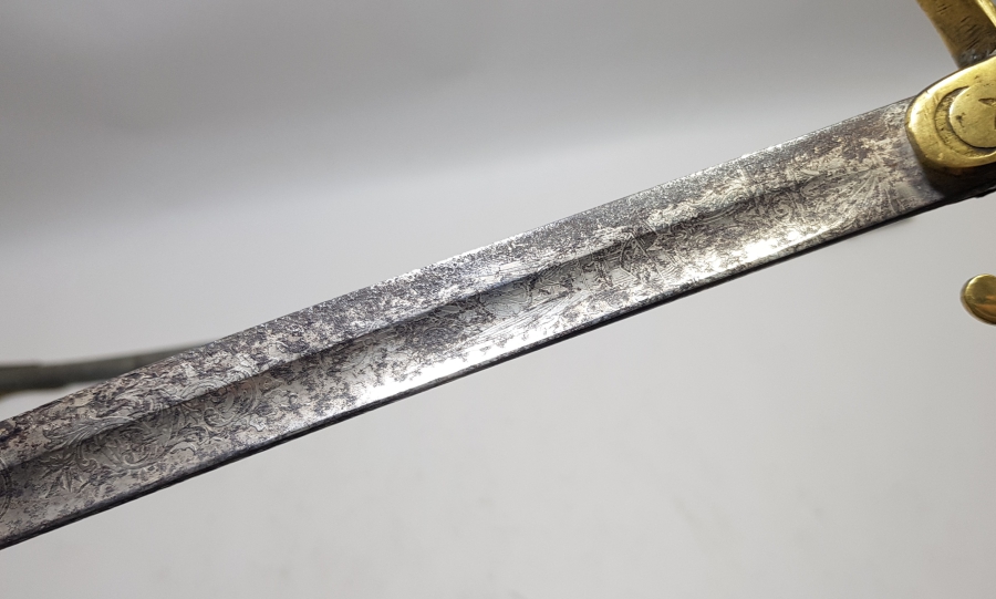 BOYNUZ SAPLI OSMANLI DÖNEMİ HAFİF SÜVARİ SUBAY KILICI