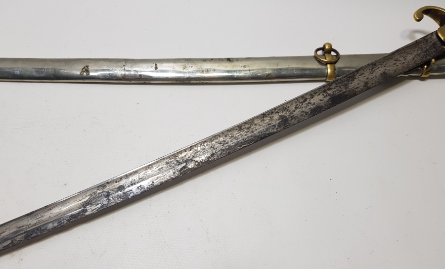 BOYNUZ SAPLI OSMANLI DÖNEMİ HAFİF SÜVARİ SUBAY KILICI