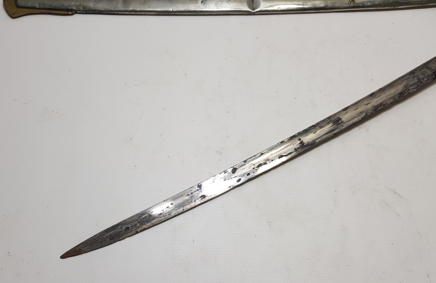 BOYNUZ SAPLI OSMANLI DÖNEMİ HAFİF SÜVARİ SUBAY KILICI