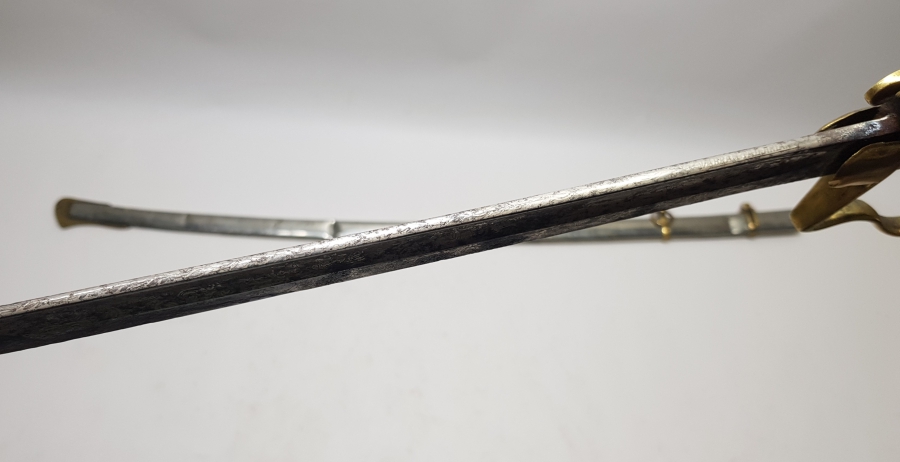 BOYNUZ SAPLI OSMANLI DÖNEMİ HAFİF SÜVARİ SUBAY KILICI