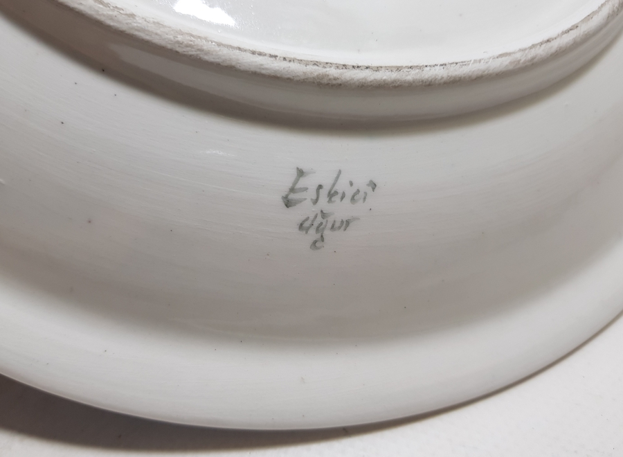 UĞUR USTA YAPIMI KÜTAHYA İŞİ EL BOYAMA DUVAR TABAĞI