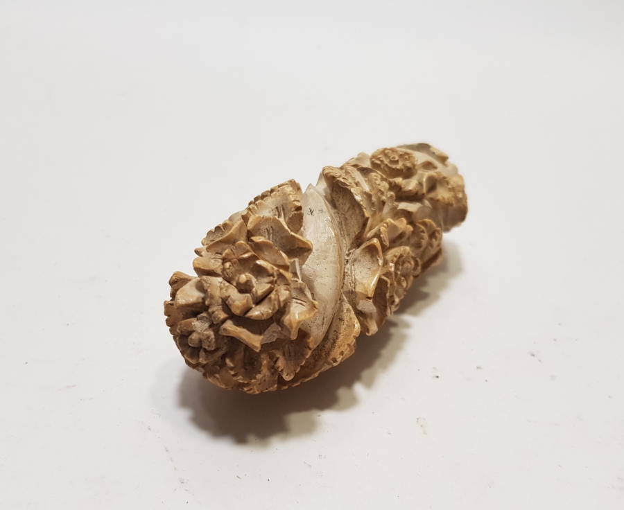 LÜLE TAŞINDAN YAPILMIŞ EL İŞİ ANTİKA BASTON SAPI