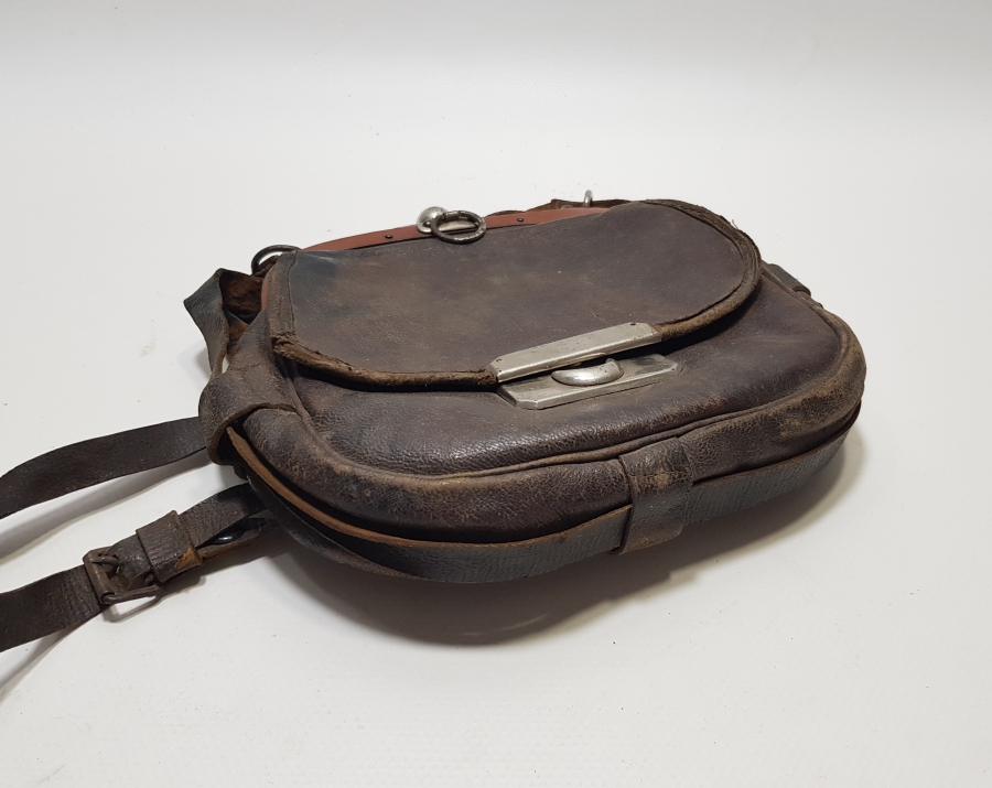 OSMANLI DÖNEMİ ÇOK NADİR DERİ ULAK ÇANTASI