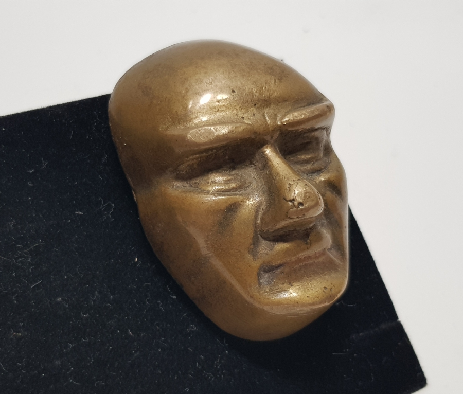 PİRİNÇTEN MAMUL ANTİKA ATATÜRK BÜSTÜ