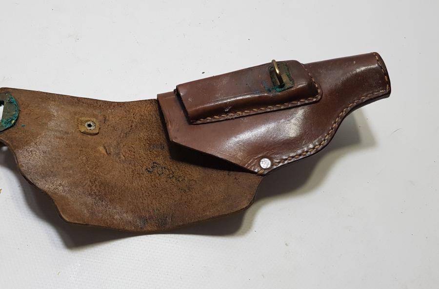 1. DÜNYA SAVAŞI DÖNEMİ NADİR FORMDA SUBAY TABANCA KILIFI