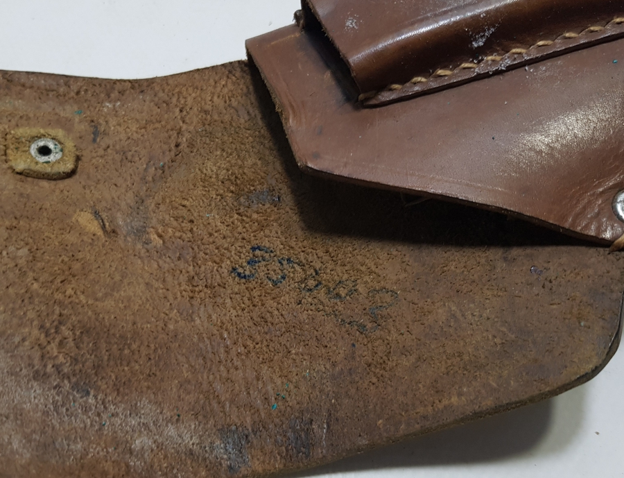 1. DÜNYA SAVAŞI DÖNEMİ NADİR FORMDA SUBAY TABANCA KILIFI