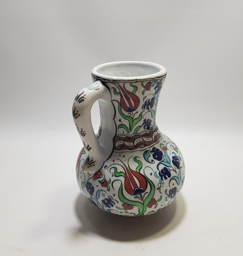 KÜTAHYA İŞİ EL BOYAMA ÖZEL YAPIM BÜYÜK BOY AŞURELİK