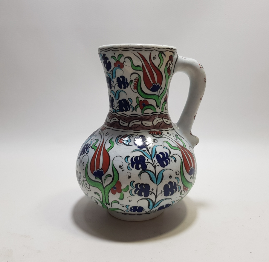 KÜTAHYA İŞİ EL BOYAMA ÖZEL YAPIM BÜYÜK BOY AŞURELİK