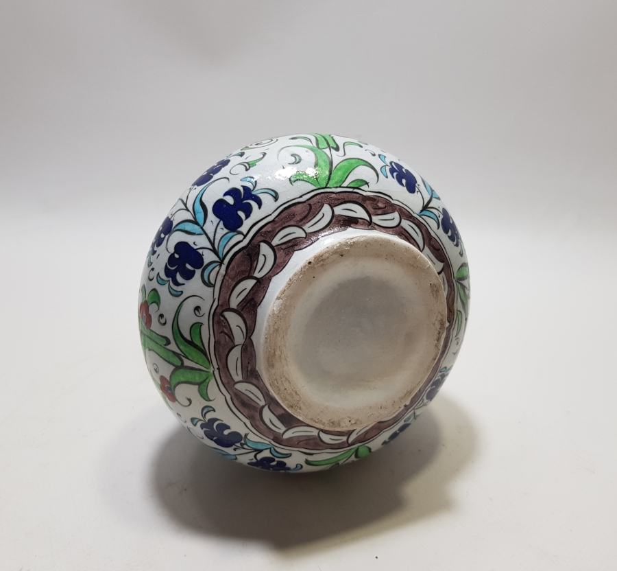 KÜTAHYA İŞİ EL BOYAMA ÖZEL YAPIM BÜYÜK BOY AŞURELİK