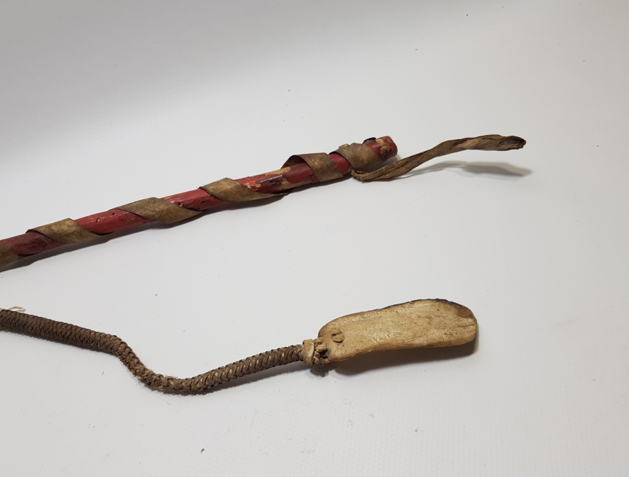 ÇERKES İŞİ ANTİKA AT KAMÇISI