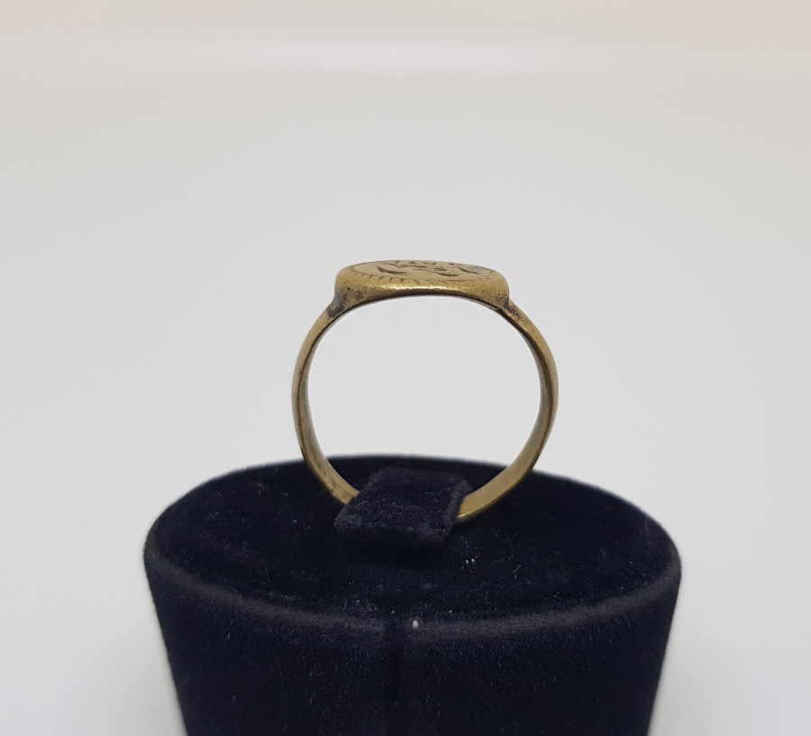 OSMANLI DÖNEMİ YÜZÜK FORMUNDA YAPILMIŞ ŞAHIS MÜHRÜ