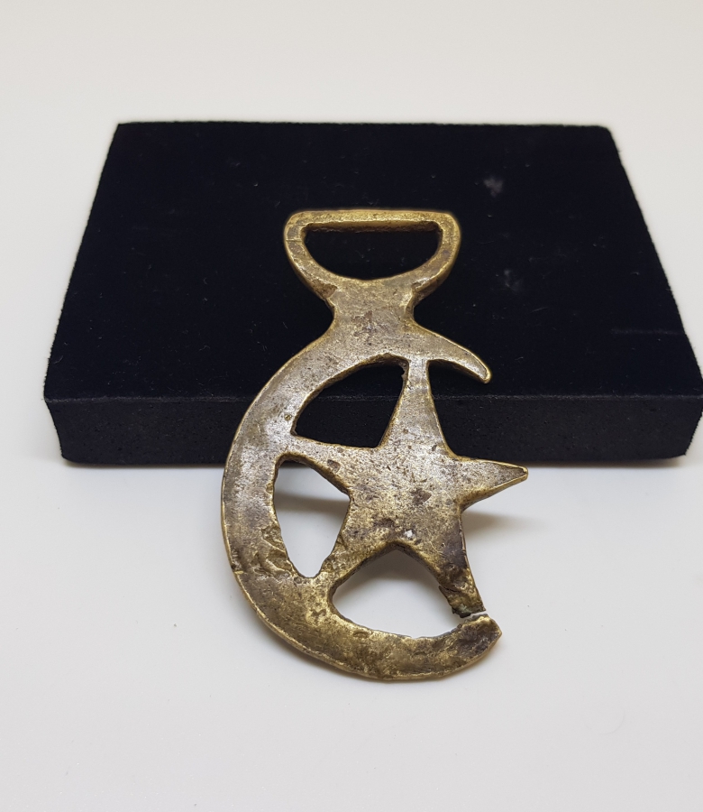 1. DÜNYA SAVAŞI DÖNEMİ AY YILDIZLI SÜVARİ AT GEMİ PARÇASI