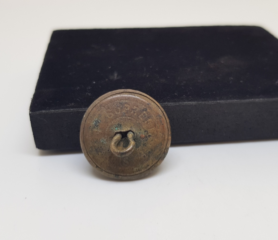 1. DÜNYA SAVAŞI DÖNEMİ ÜZERİ AY YILDIZLI SUBAY DÜĞMESİ