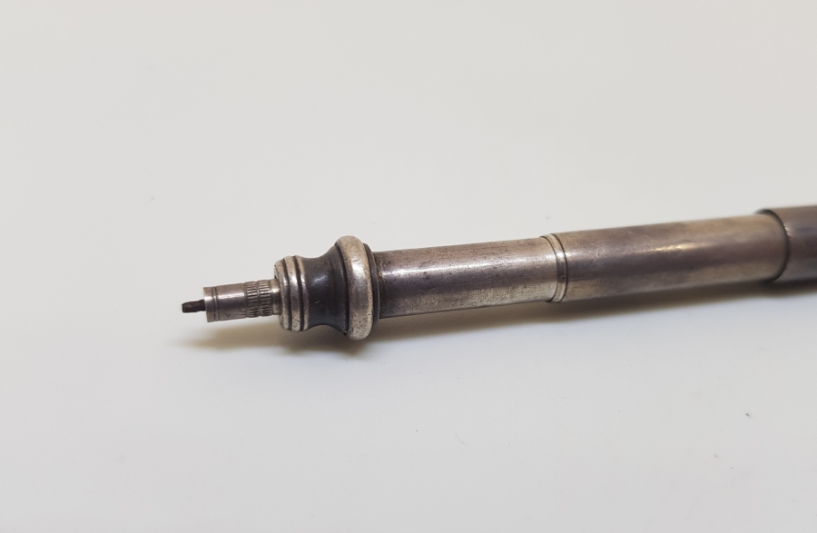 YÜKSEK KONDİSYONDA OSMANLI DÖNEMİ GÜMÜŞ KURŞUN KALEMİ