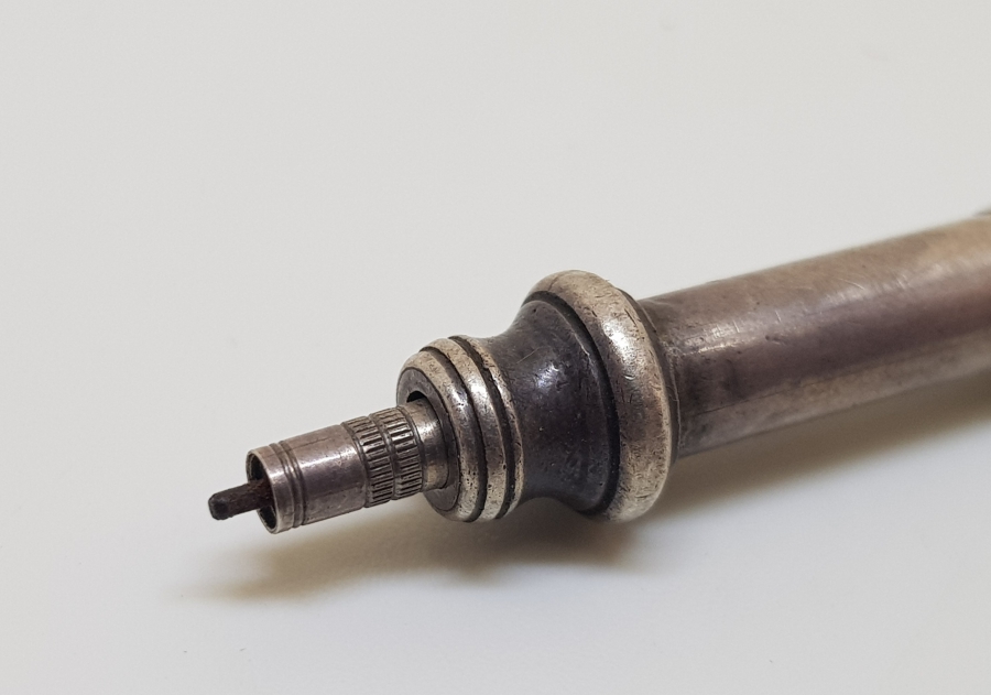 YÜKSEK KONDİSYONDA OSMANLI DÖNEMİ GÜMÜŞ KURŞUN KALEMİ