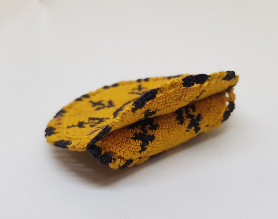 ÜZERİ OKLU EL YAPIMI OSMANLI DÖNEMİ CEP SAATİ KESESİ