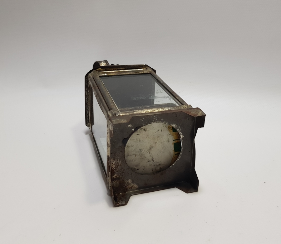 OSMANLI DÖNEMİ EL YAPIMI HAZNELİ EL LAMBASI - EL MUMLUĞU