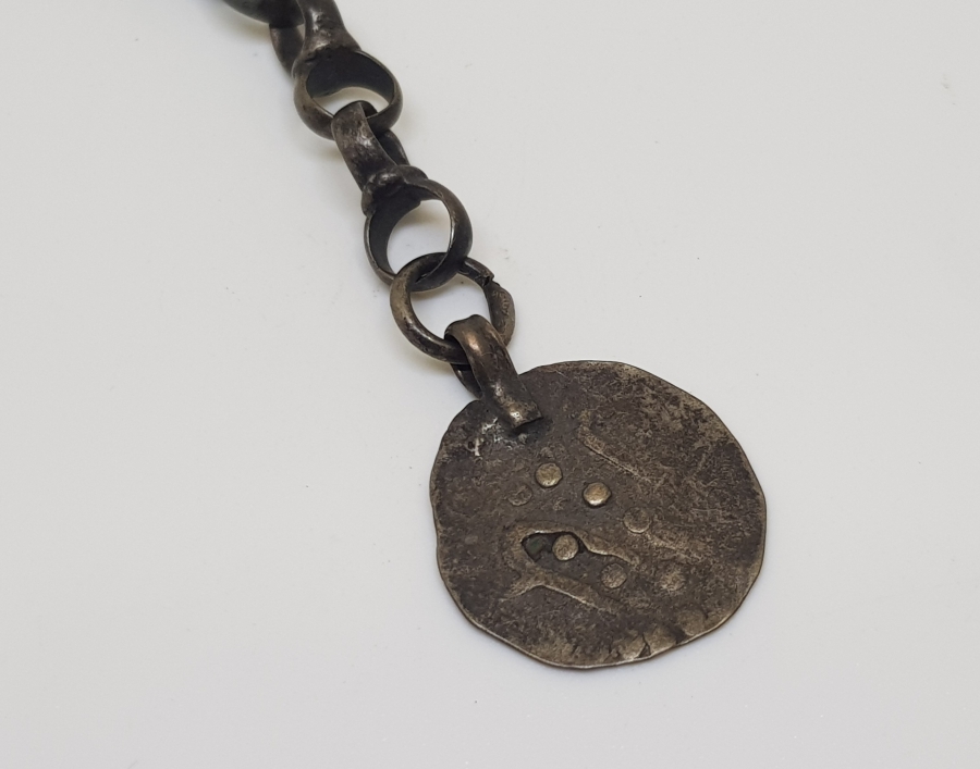 OSMANLI DÖNEMİ KABARTMA İŞÇİLİKLİ TESPİH PÜSKÜLÜ