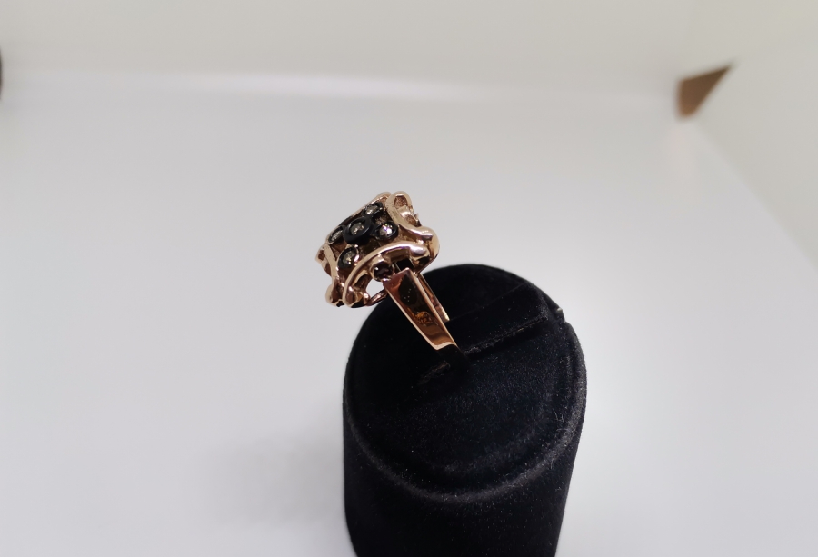 BEŞTAŞLI BÜYÜK BOY PIRLANTA YÜZÜK