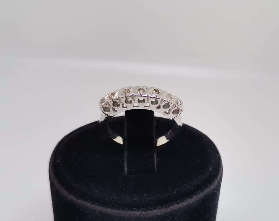 PIRLANTALI YEDİ TAŞ MODEL YÜZÜK