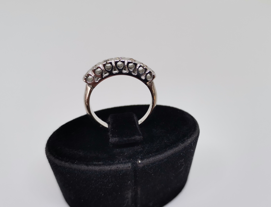 PIRLANTALI YEDİ TAŞ MODEL YÜZÜK