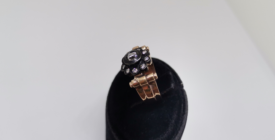 GÜL MODEL ELMAS YÜZÜK