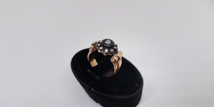 GÜL MODEL ELMAS YÜZÜK