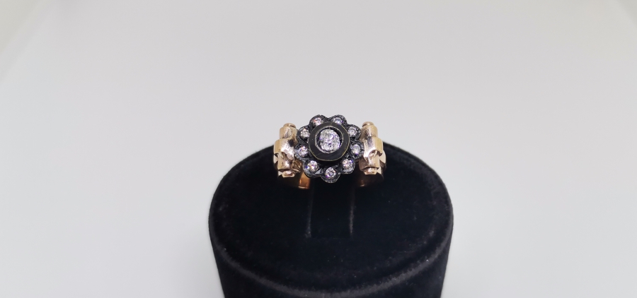 GÜL MODEL ELMAS YÜZÜK