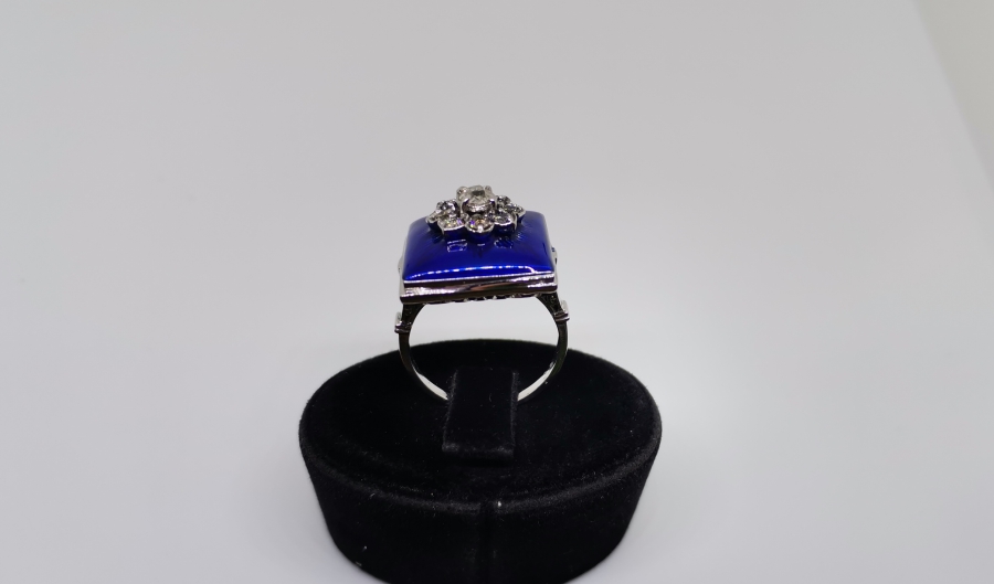 MİNE İŞÇİLİKLİ ÖZEL YAPIM PIRLANTA TAŞLI YÜZÜK