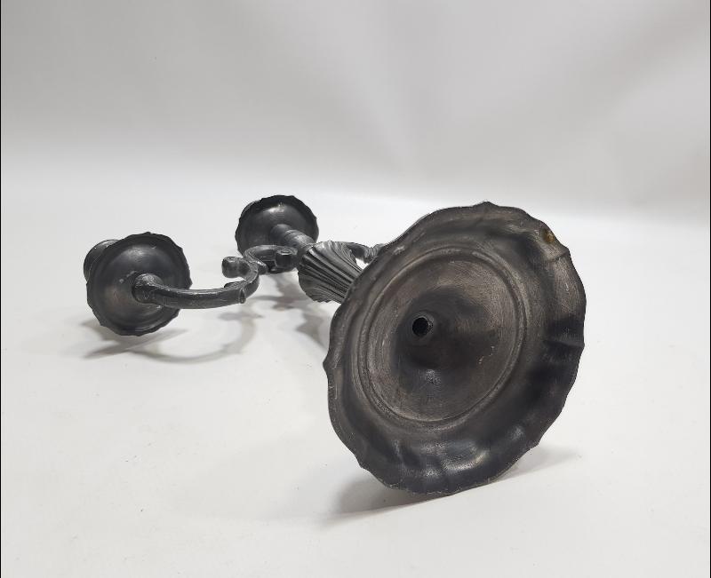 ÜÇ KOLLU ANTİKA TUTYA ŞAMDAN