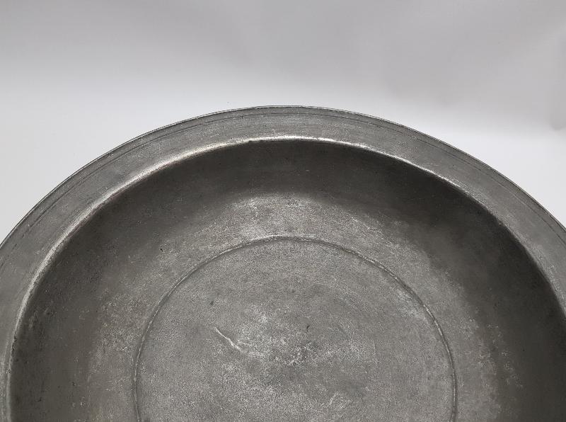 OSMANLI DÖNEMİ "SAHİBİ MUSTAFA BEŞE" YAZILI YENİÇERİ BAKIR TABAK