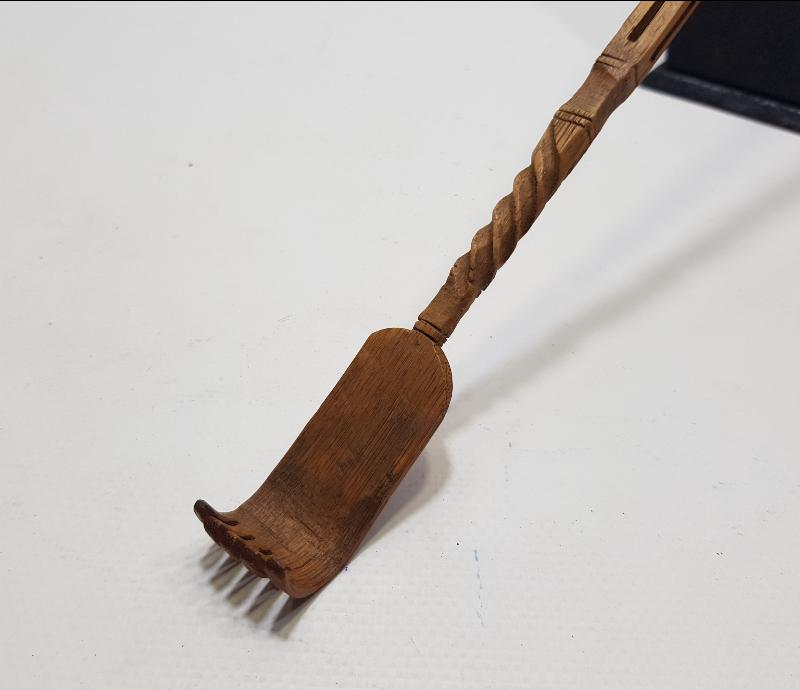 OSMANLI DÖNEMİ İZMİR İŞİ SIRT KAŞIMA ÇUBUĞU