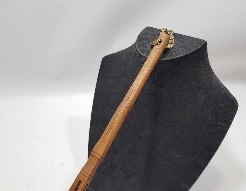 OSMANLI DÖNEMİ İZMİR İŞİ SIRT KAŞIMA ÇUBUĞU