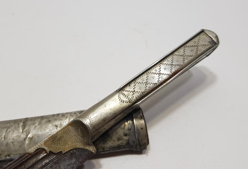 OSMANLI DÖNEMİ GİRİT İŞİ GÜMÜŞ SALDIRMA HANÇER