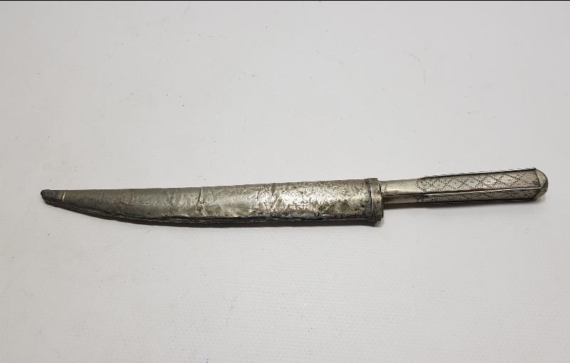 OSMANLI DÖNEMİ GİRİT İŞİ GÜMÜŞ SALDIRMA HANÇER