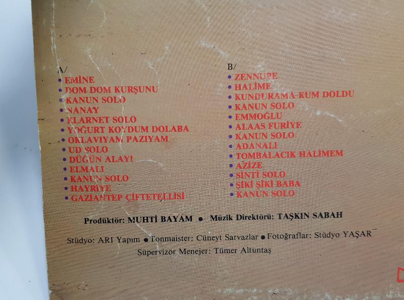 TAŞKIN SABAH LONGPLAY PLAK