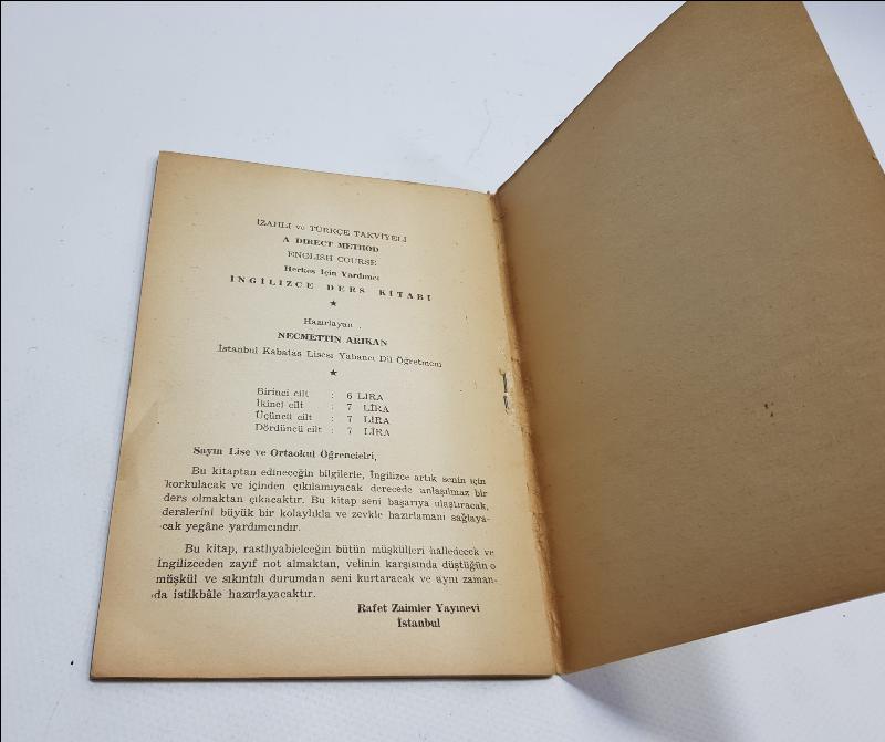 1963 KÜÇÜK MUSTAFA KEMAL KİTABI