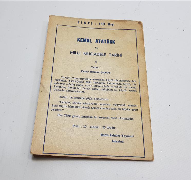 1963 KÜÇÜK MUSTAFA KEMAL KİTABI