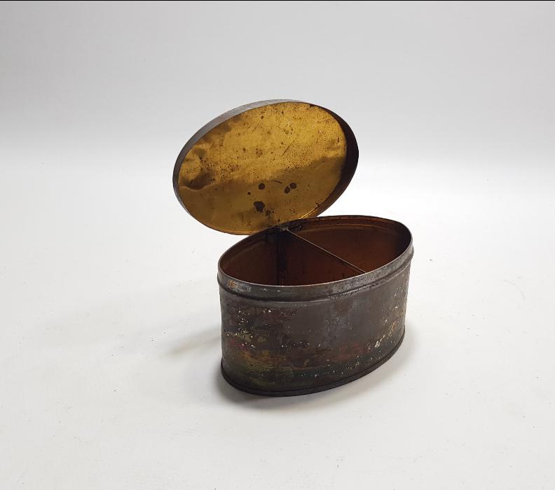 OSMANLI DÖNEMİ METAL KAHVE KUTUSU