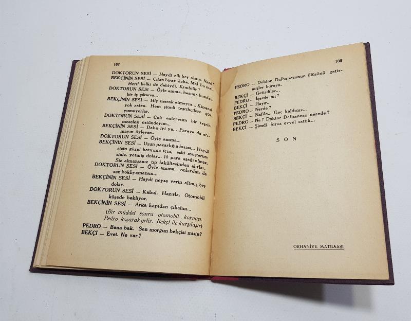 NAZIM HİKMET - KAFA TASI - İLK BASKI KİTAP