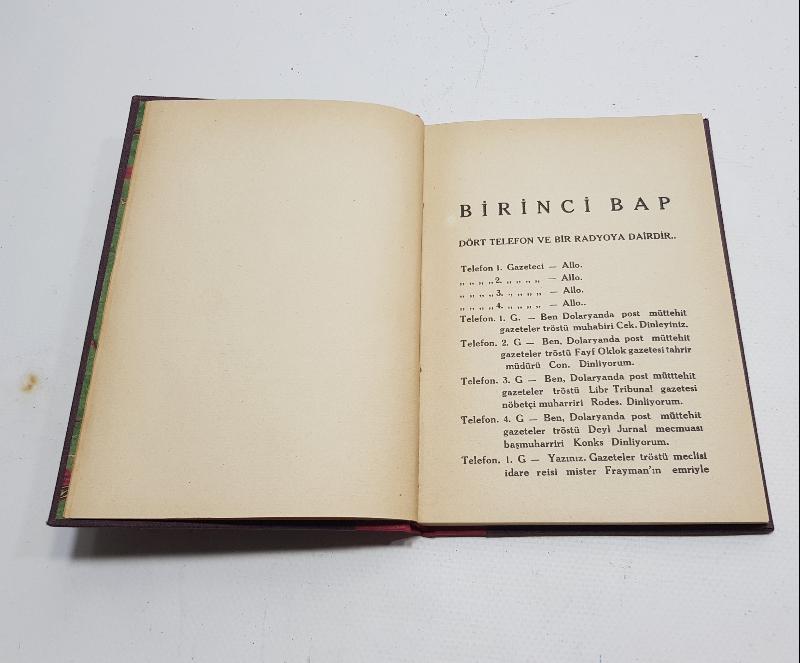 NAZIM HİKMET - KAFA TASI - İLK BASKI KİTAP