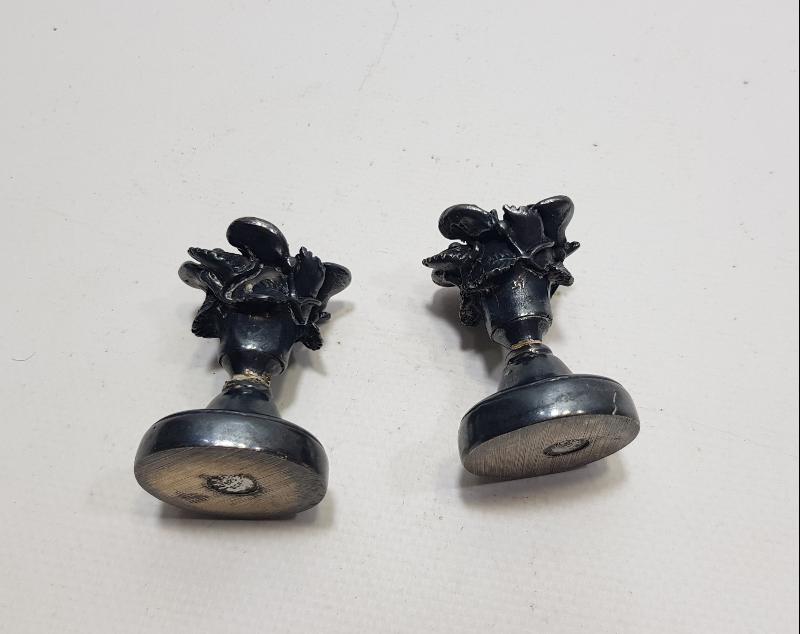 GÜMÜŞ GİYDİRME ÇİFT ŞAMDAN