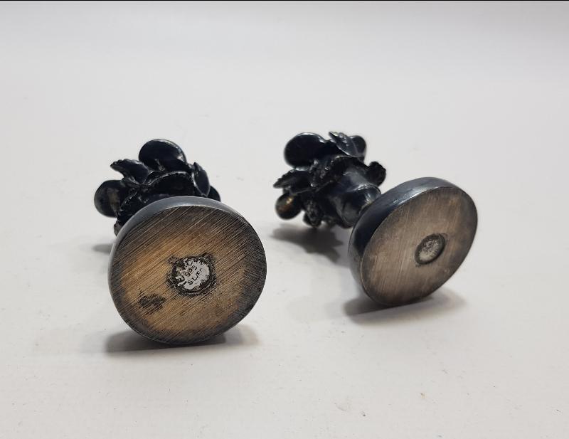 GÜMÜŞ GİYDİRME ÇİFT ŞAMDAN