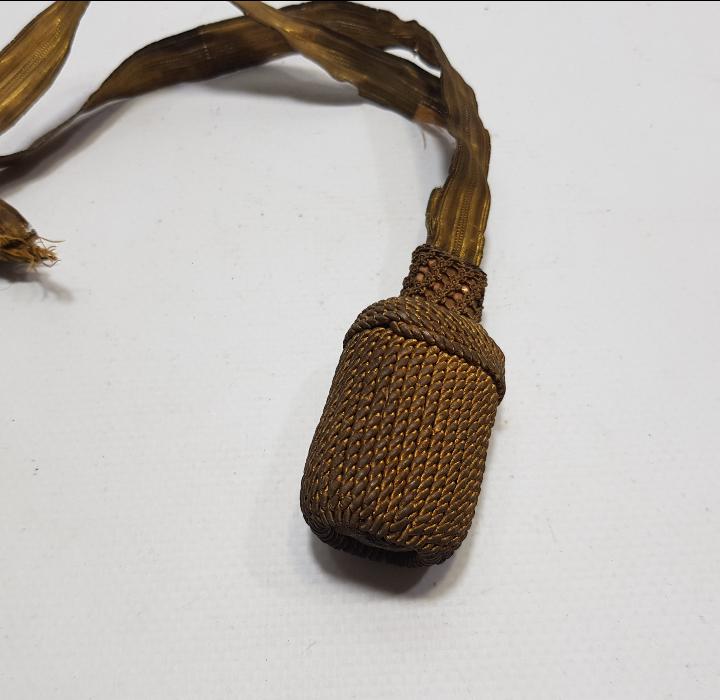 OSMANLI ALTIN SIRMA KILIÇ PÜSKÜLÜ