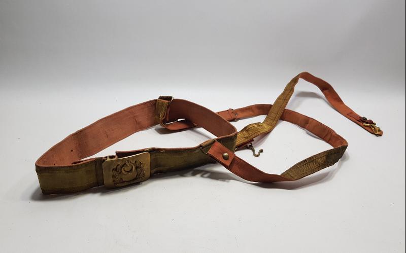 OSMANLI DÖNEMİ ALTIN SIRMA SUBAY KEMERİ