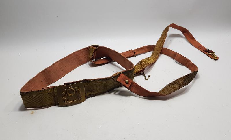 OSMANLI DÖNEMİ ALTIN SIRMA SUBAY KEMERİ