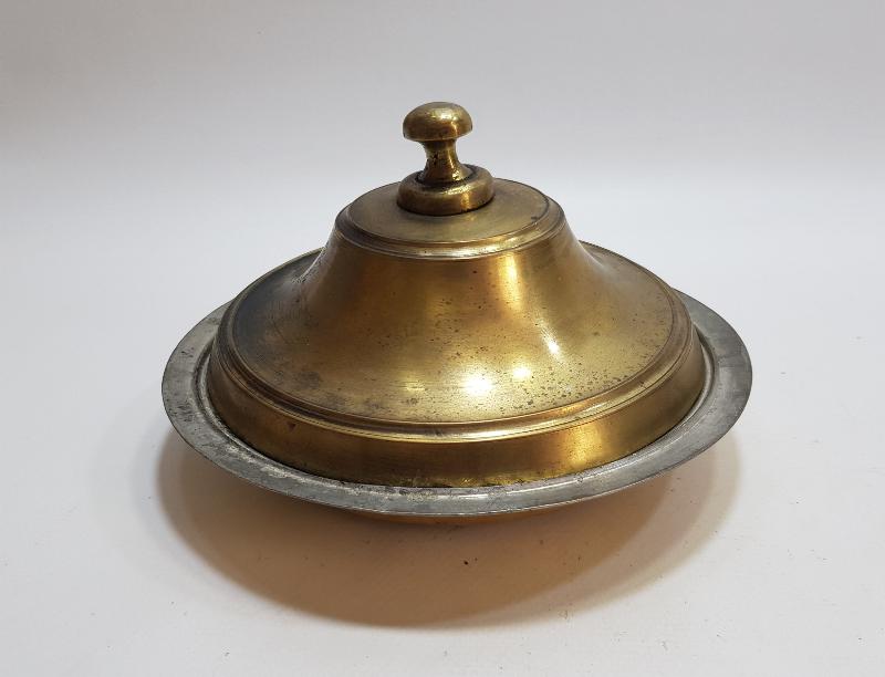 OSMANLI DÖNEMİ SARAY İŞİ OSMANLICA YAZILI KAPAKLI SAHAN