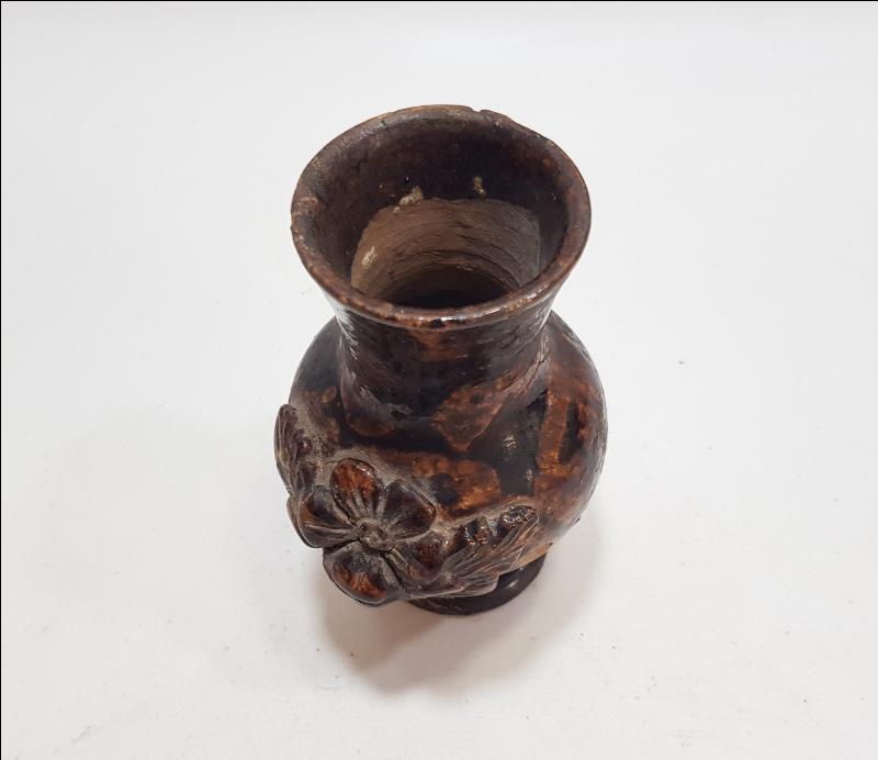 OSMANLI DÖNEMİ ÇANAKKALE ÇİÇEKLİ VAZO