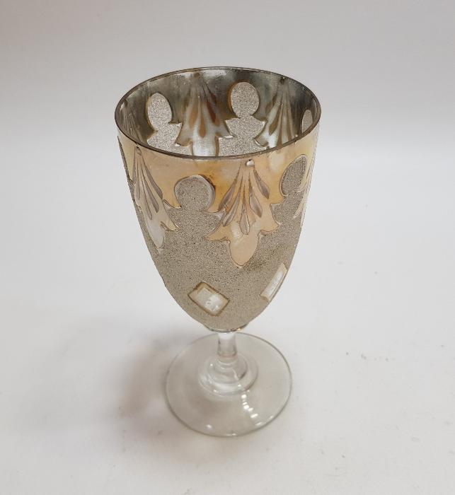 OSMANLI PAZARI İÇİN YAPILMIŞ KRİSTAL KADEH