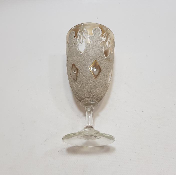 OSMANLI PAZARI İÇİN YAPILMIŞ KRİSTAL KADEH